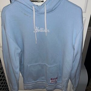 Hollister Blue Pullover Hoodie Sweatshirt